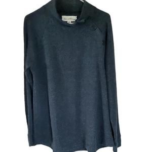French Laundry long button collar sweater in xlg French Laundry